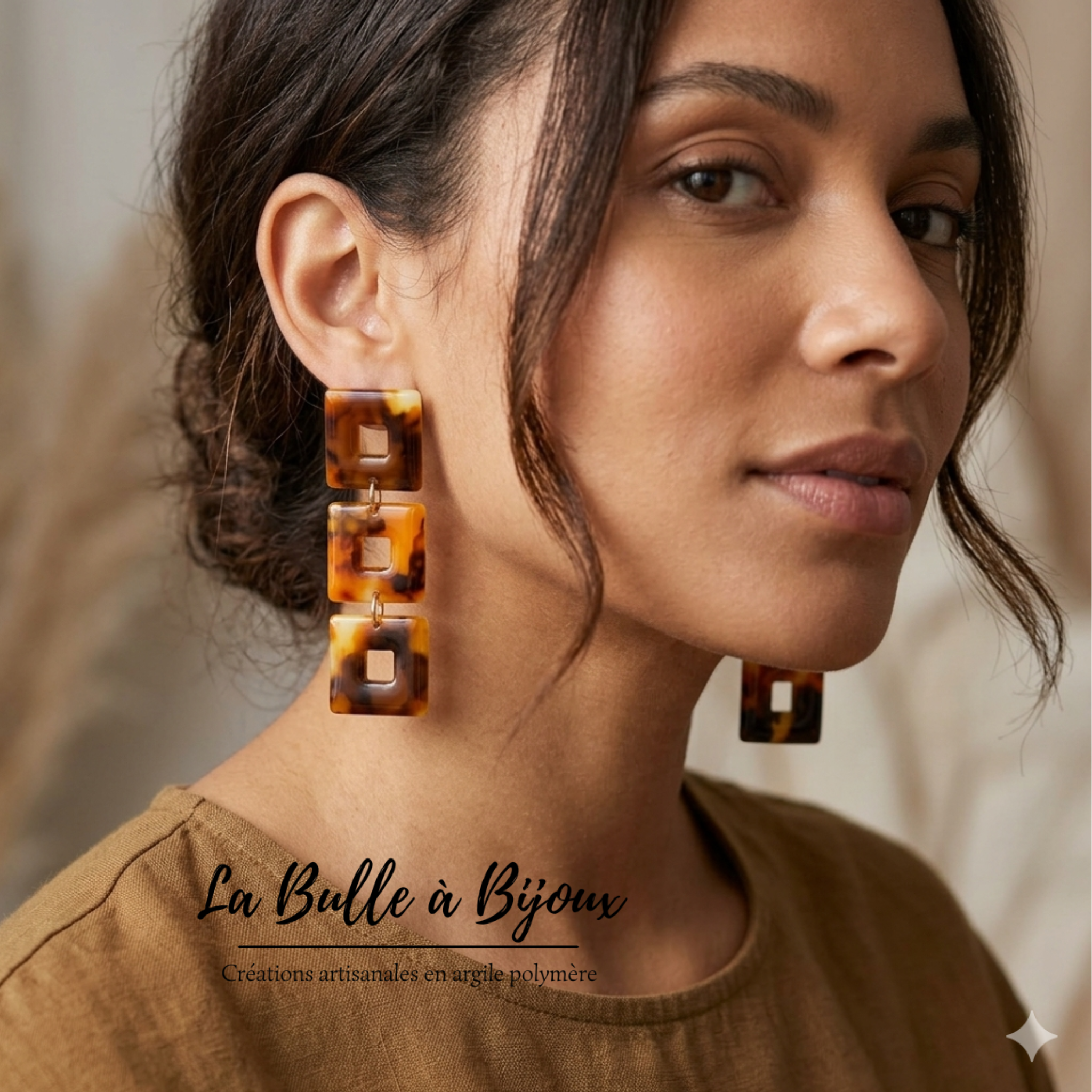 Géométrique - Ecaille Vintage